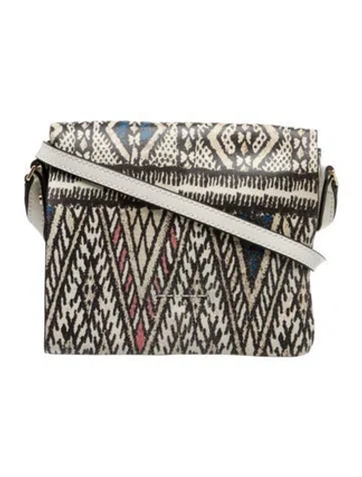 Pre-owned Max Mara Leather Crossbody Bag In Grey