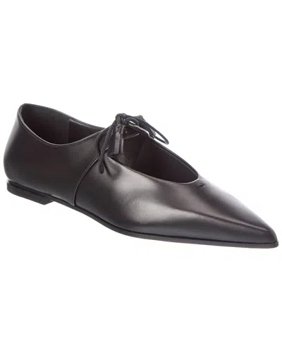 MAX MARA MAX MARA LEATHER FLAT