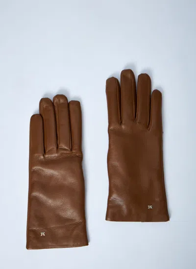 Max Mara Leather Gloves