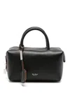 Max Mara Leather Handbag In Black