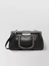 Max Mara Leather Handbag Small Clasps