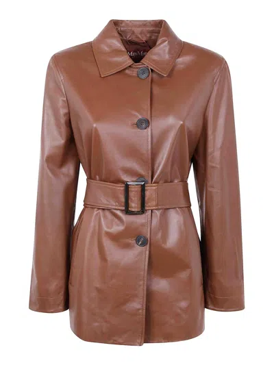 MAX MARA LEATHER  JACKET