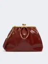 Max Mara Leather Pasticcino Bag In Red