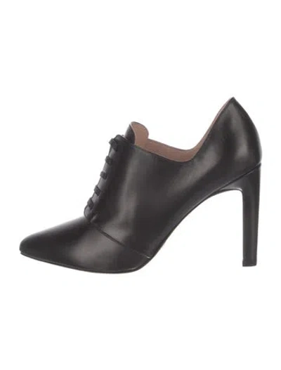 Pre-owned Max Mara Leather Pumps In Black