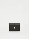 Max Mara Leather Purse In Black