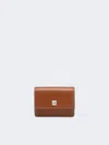 Max Mara Leather Purse In Brown