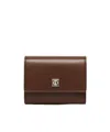 Max Mara Leather Purse In Brown