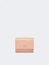 Max Mara Leather Purse In Pink