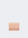 Max Mara Leather Purse In Pink