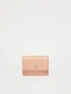Max Mara Leather Purse In Pink