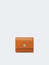 Max Mara Leather Purse In Rust