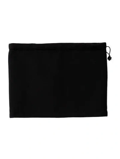 Pre-owned Max Mara Leather Scarf In Black