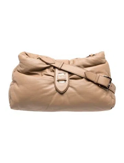 Pre-owned Max Mara Leather Shoulder Bag In Multicolor