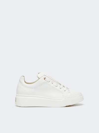 MAX MARA LEATHER SNEAKERS