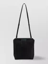 Max Mara Leather Summer Shoulder Bag In Black