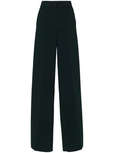 Max Mara Pleated Trousers In Black