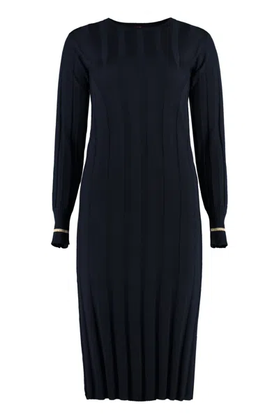 MAX MARA LECCIO VIRGIN WOOL DRESS