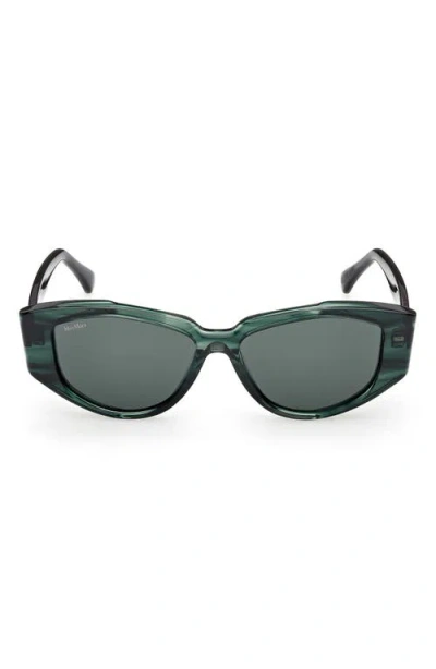 Max Mara Lee 52mm Round Sunglasses