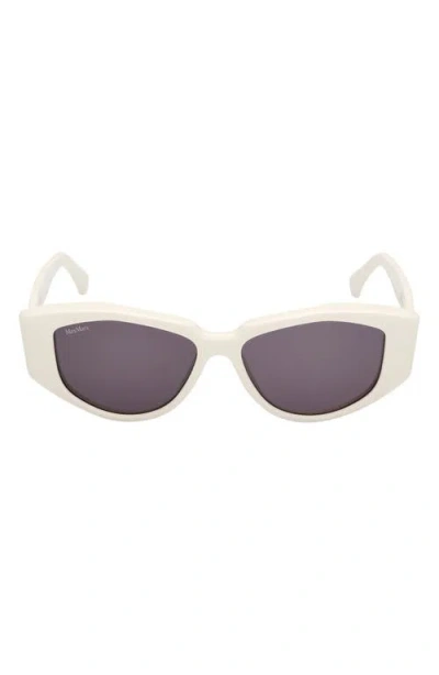 Max Mara Lee 52mm Round Sunglasses