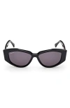 Max Mara Lee 52mm Round Sunglasses