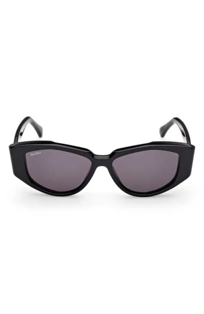 Max Mara Lee 52mm Round Sunglasses