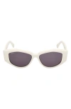 Max Mara Lee 52mm Round Sunglasses