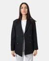 Max-mara-leisure Blazer Double-breasted Mm Max Mara Mod. Marble - 004 Blue