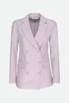 Max Mara Leisure Blazer Lilla In Viola