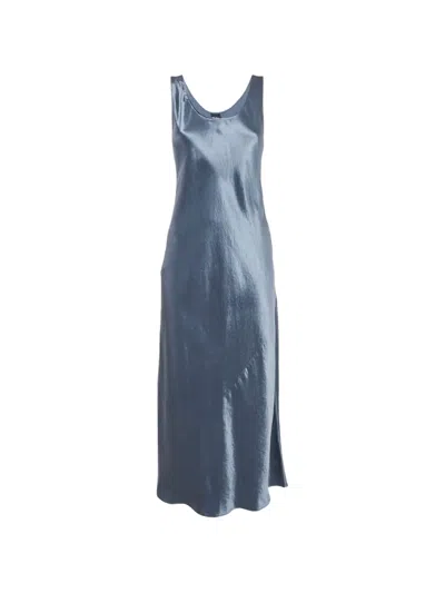 Pre-owned Max Mara Leisure Dress In Gray