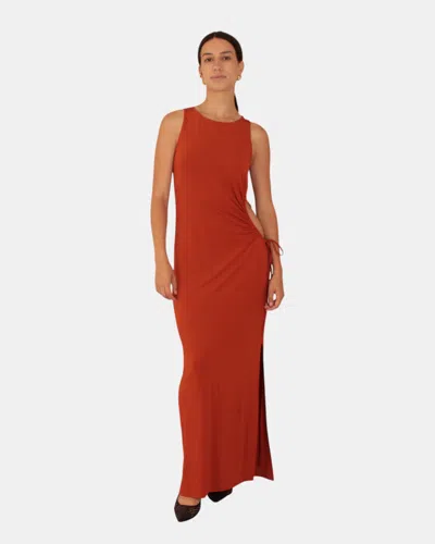 Max-mara-leisure Dressed Dress Max Mara Leisure Mod. Caro - 009 Rust In Orange