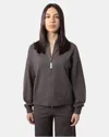 Max-mara-leisure Hoodie With Zip Mm Max Mara Mod. Faiti - 002 Mud
