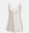 MAX MARA LEISURE LUCCA SILK-BLEND TANK TOP