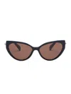Max Mara Black Women Sunglasses