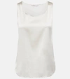 MAX MARA LEISURE PAN SILK-BLEND TANK TOP