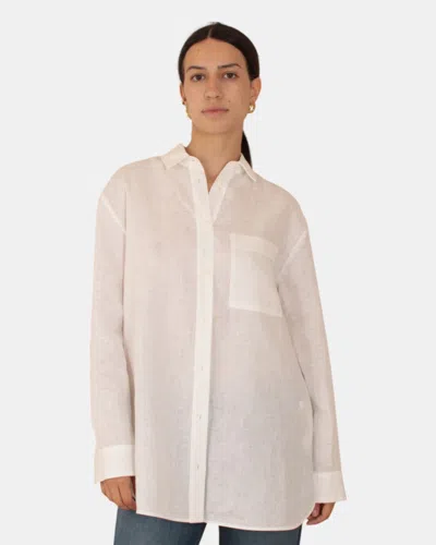 Max-mara-leisure Shirt Mm Max Mara Mod. Noel - 010 White
