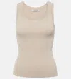 Max Mara Strickoberteil Mit Rundem Ausschnitt In Pink