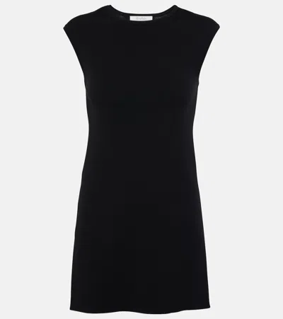 Max Mara Leisure Soldino Ribbed-knit Top In Black