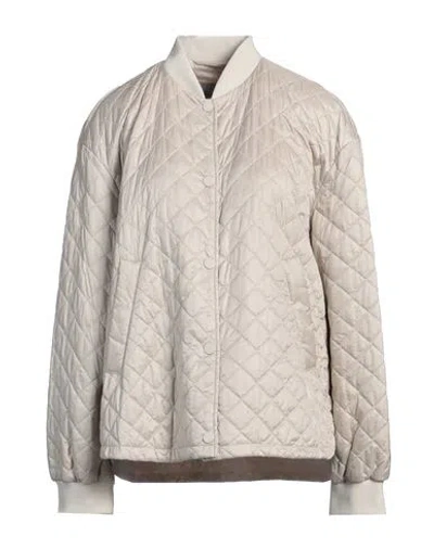 Max Mara Leisure Woman Jacket Beige Size 14 Polyester