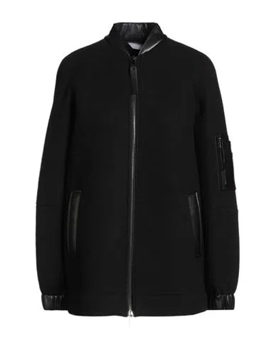 Max Mara Leisure Woman Jacket Black Size M Wool, Polyester