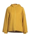 Max Mara Leisure Woman Jacket Mustard Size 12 Cashmere, Polyester, Wool, Elastane