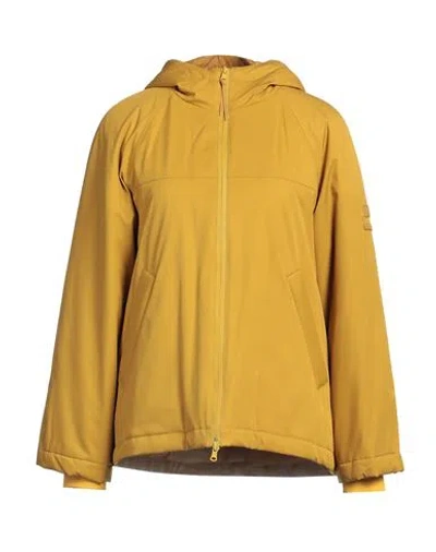 Max Mara Leisure Woman Jacket Mustard Size 12 Cashmere, Polyester, Wool, Elastane