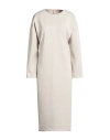 Max Mara Midi Dresses In Neutral
