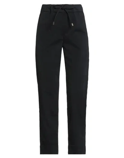 Max Mara Leisure Woman Pants Black Size 4 Cotton, Elastane