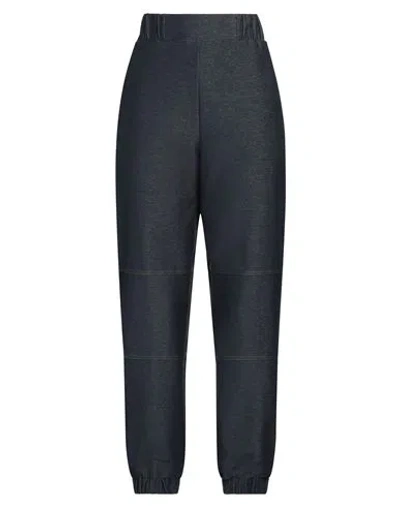 Max Mara Leisure Woman Pants Blue Size S Cotton, Polyester, Elastane