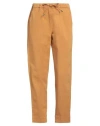 Max Mara Leisure Woman Pants Camel Size 12 Cotton, Elastane In Beige