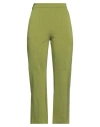 Max Mara Leisure Woman Pants Green Size S Viscose, Polyamide, Elastane In Green