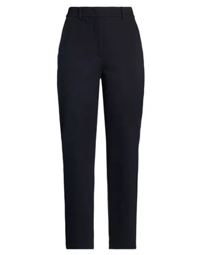 Max Mara Leisure Woman Pants Midnight Blue Size L Viscose, Polyamide, Elastane