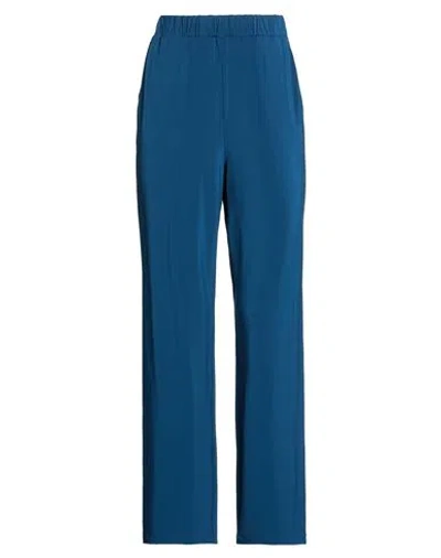 Max Mara Leisure Woman Pants Midnight Blue Size Xs Viscose, Elastane