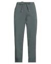 Max Mara Leisure Woman Pants Military Green Size 8 Cotton, Elastane