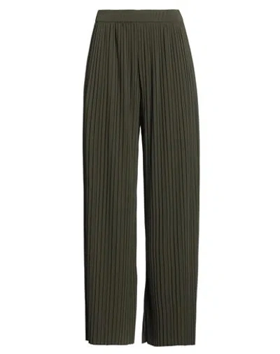 Max Mara Leisure Woman Pants Military Green Size S Polyester